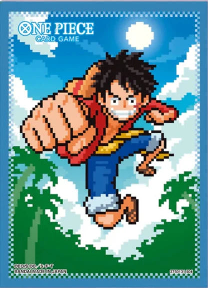 Bandai: 70ct Card Sleeves - Monkey.D.Luffy (Assortment 8)