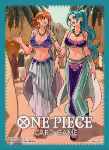Bandai: 70ct Card Sleeves - Nami & Vivi (TCG+ Stores Exclusive Vol.1)