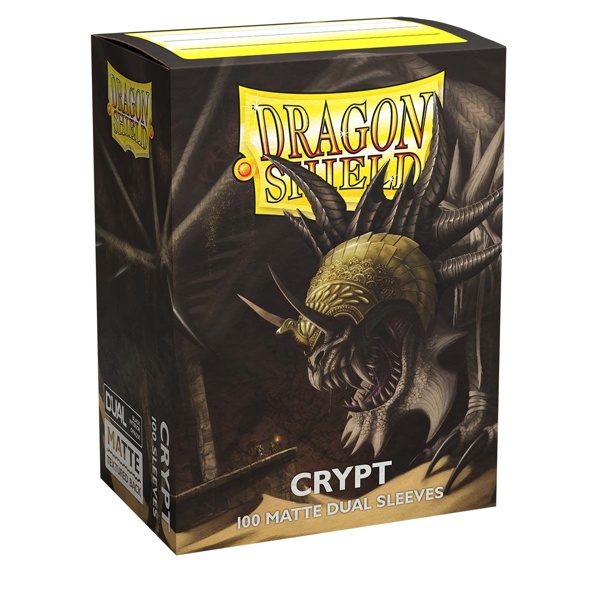 DRAGON SHIELD STANDARD SIZE SLEEVES CRYPT - MATTE DUAL 100CT