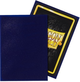 DRAGON SHIELD STANDARD SIZE SLEEVES NIGHT BLUE - MATTE 100CT
