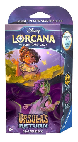 Disney Lorcana: Ursula's Return - Starter Deck - Amber & Amethyst (FRENCH)