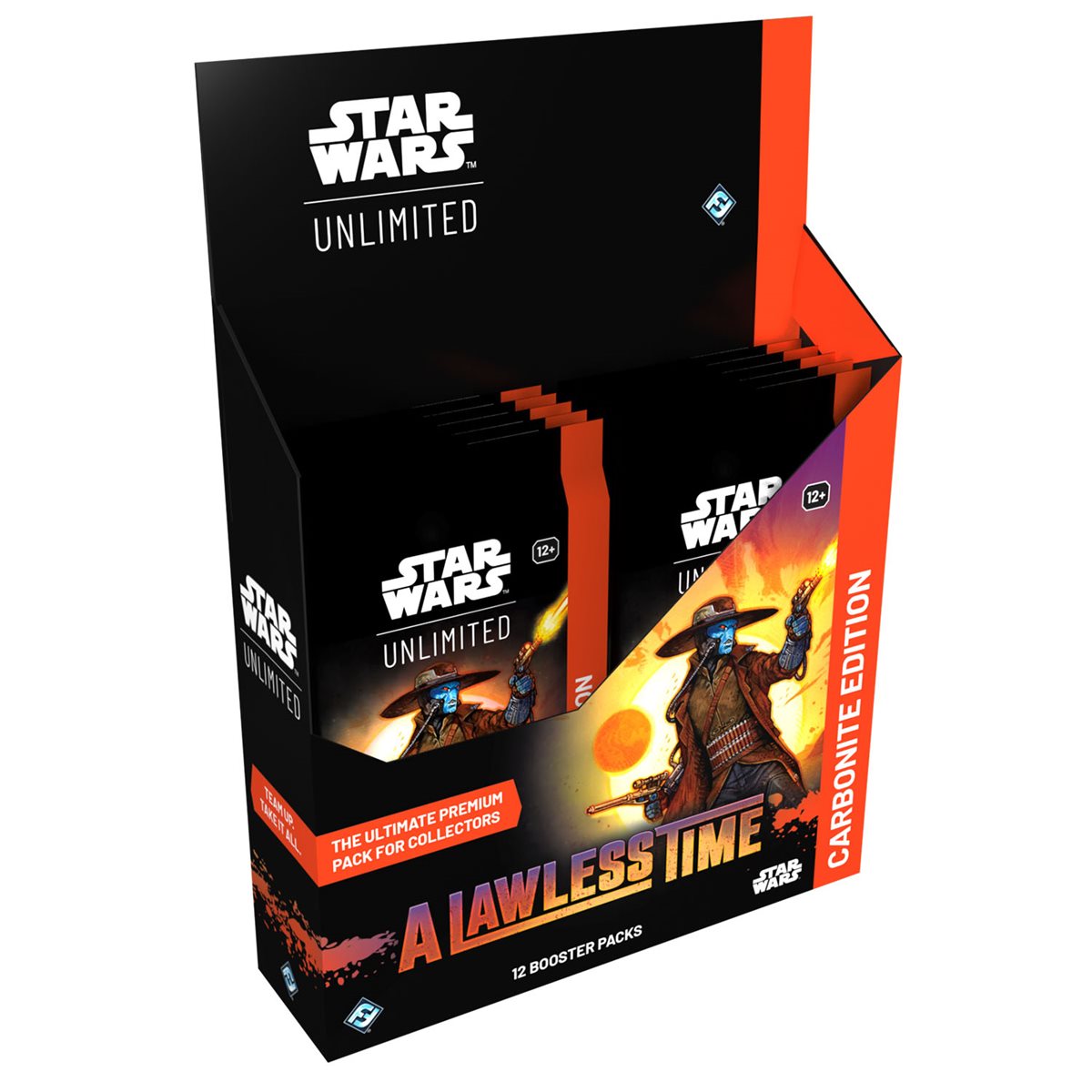Star Wars: Unlimited - A Lawless Time - Carbonite Booster Display
