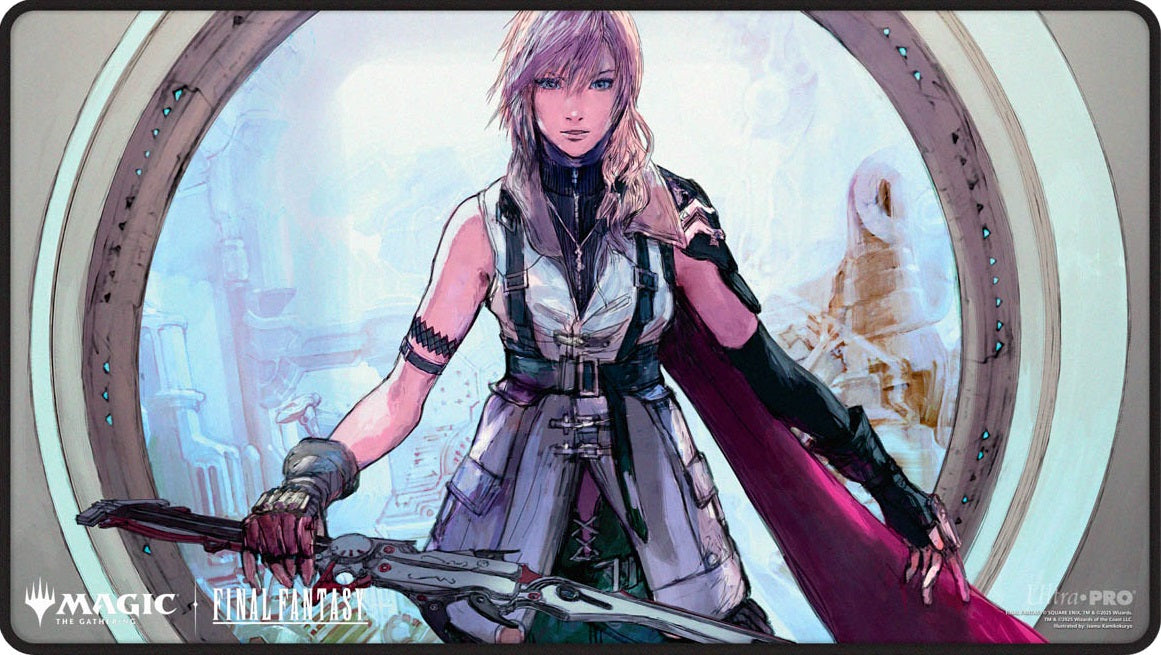 MTG UNIVERSES BEYOND FINAL FANTASY PLAYMAT PREMIUM Lightning