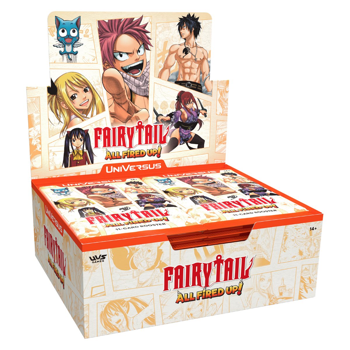 UniVersus TCG: Fairy Tail - All Fired Up - Booster Display (24 un.) (EN) ^ Nov 6 2026