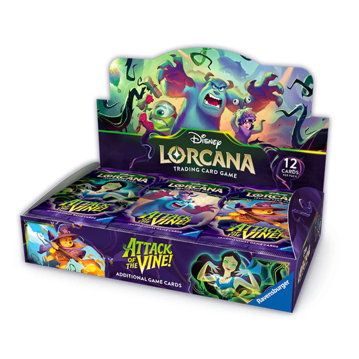 Disney Lorcana TCG - Attack of the Vine! - Booster Display (ENGLISH) (ANGLAIS)