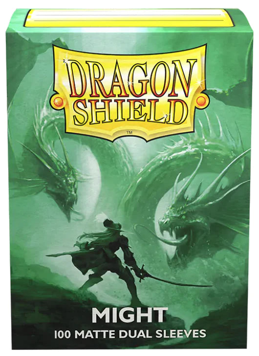 DRAGON SHIELD STANDARD SIZE SLEEVES MIGHT - MATTE DUAL 100CT