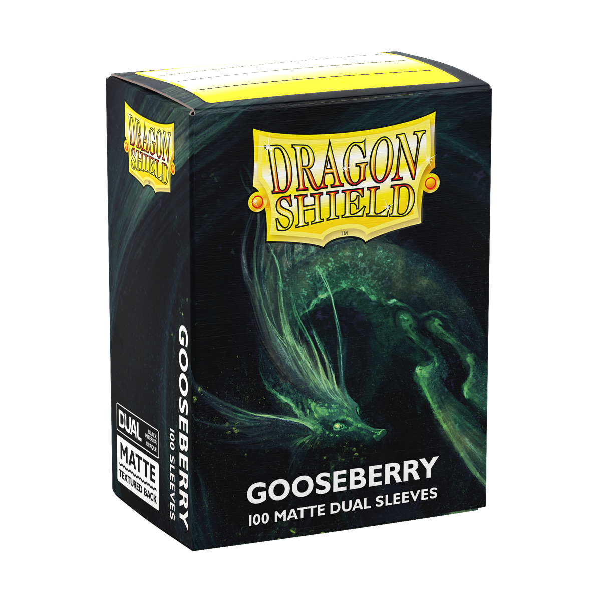 DRAGON SHIELD STANDARD SIZE SLEEVES GOOSEBERRY - MATTE DUAL 100CT