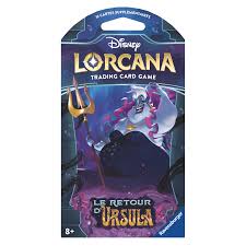 Disney Lorcana : Set 4 - Le Retour d'Ursula - Booster Pack Sleeved - FR