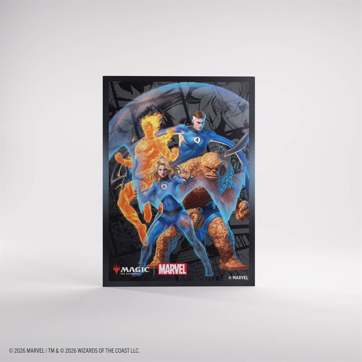 Sleeves: Magic: The Gathering-Marvel Super Heroes: Premium Art Sleeves: Fantastic Four