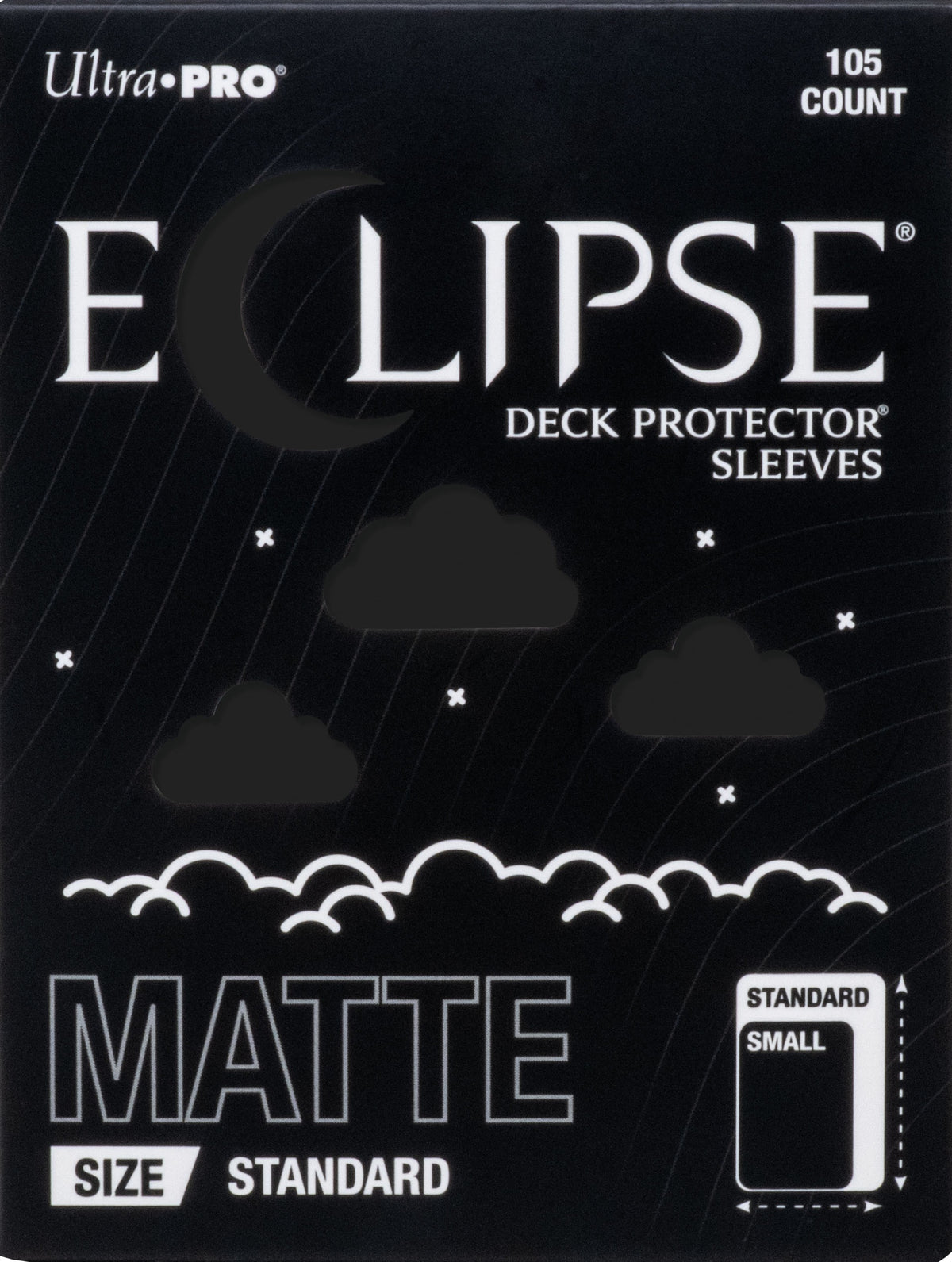 Eclipse Standard Sleeves - Matte Jet Black