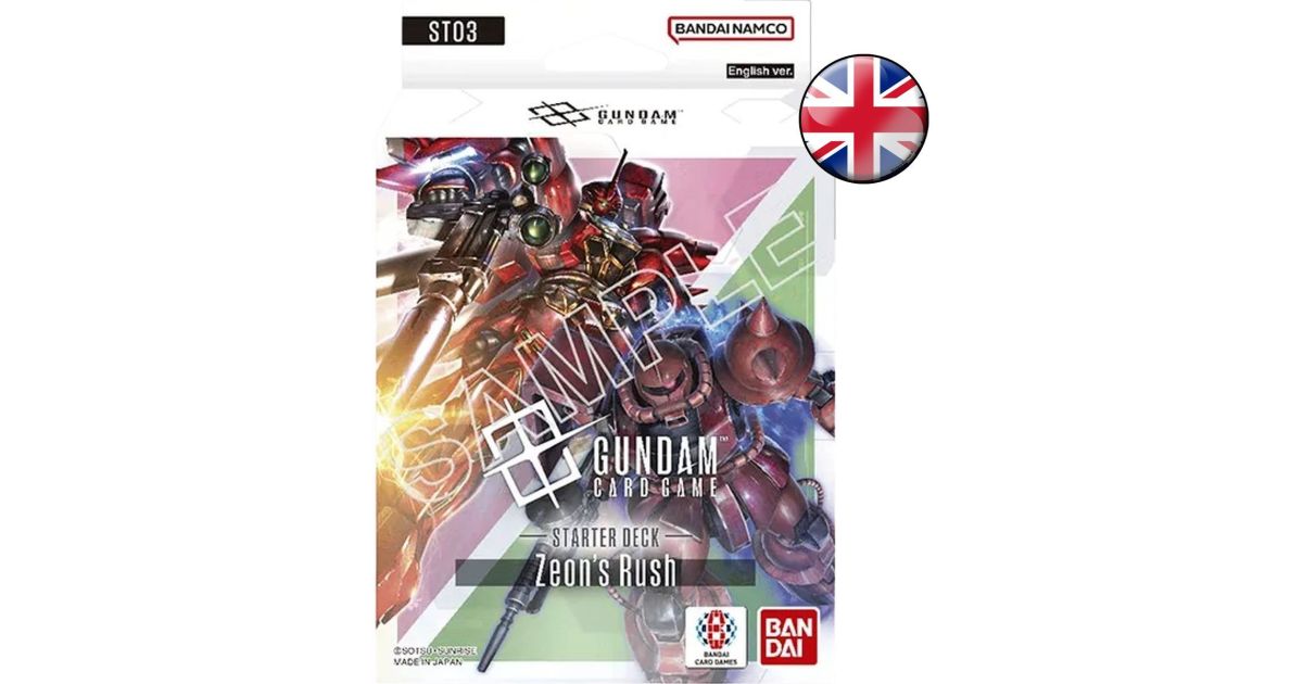 GUNDAM ST-03 ZEON'S RUSH STARTER DECK