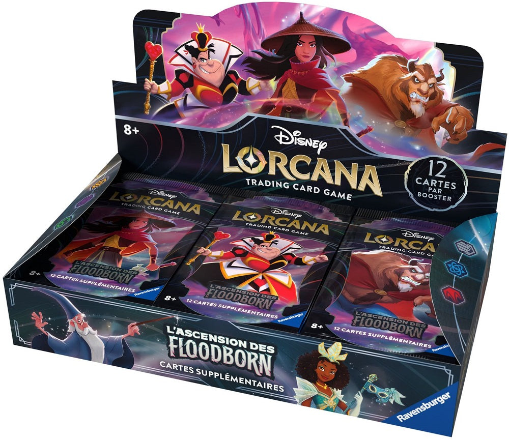 DISNEY LORCANA ENGLISH RISE O/T FLOODBORN BOOSTER English