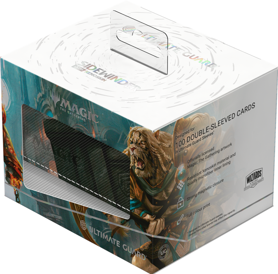 UG DECK CASE SIDEWINDER 100+ XENOSKIN MTG REALITY FRACTURE - WHITE MYTHIC 2