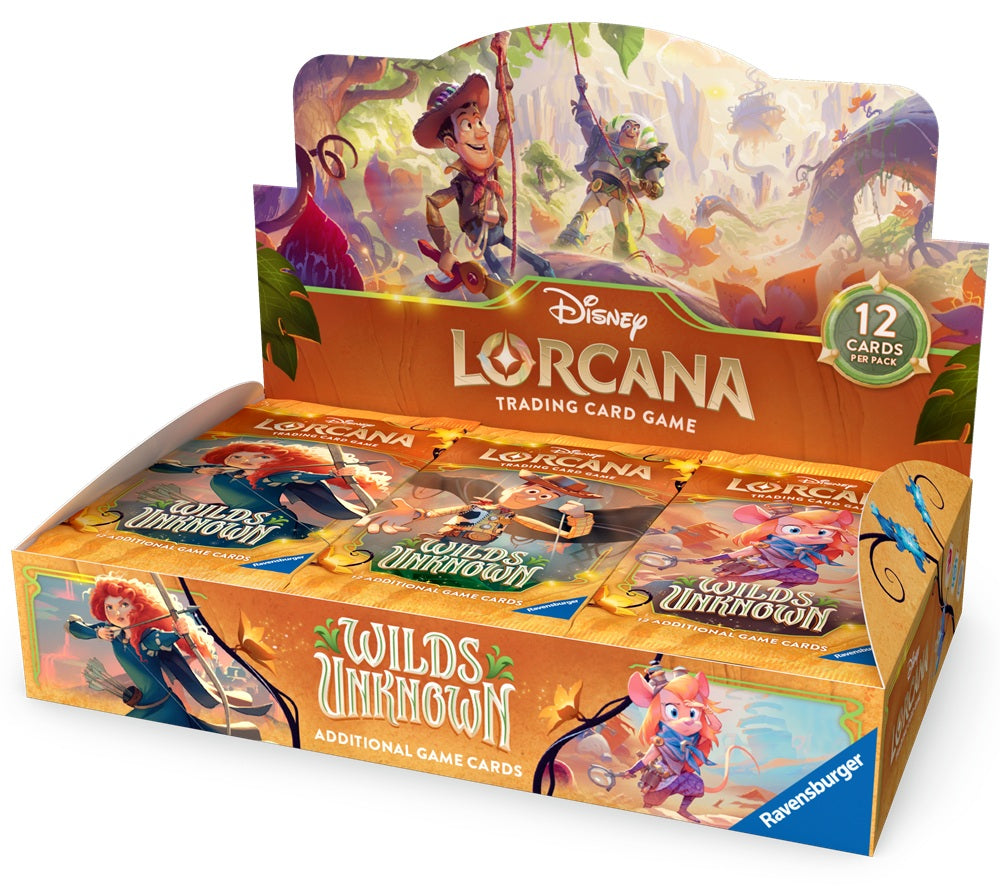 DISNEY LORCANA SET 12 WILDS UNKNOWN BOOSTER (ENGLISH)