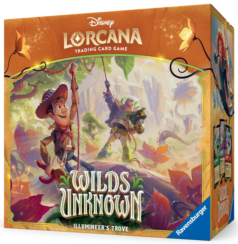 DISNEY LORCANA SET 12 WILDS UNKNOWN ILLUMINEER'S TROVE Release Date: 2026-05-15