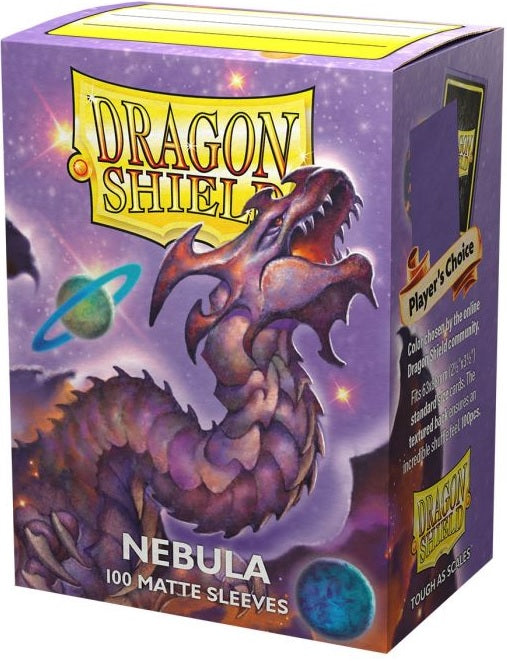 DRAGON SHIELD STANDARD SIZE SLEEVES NEBULA - MATTE 100CT