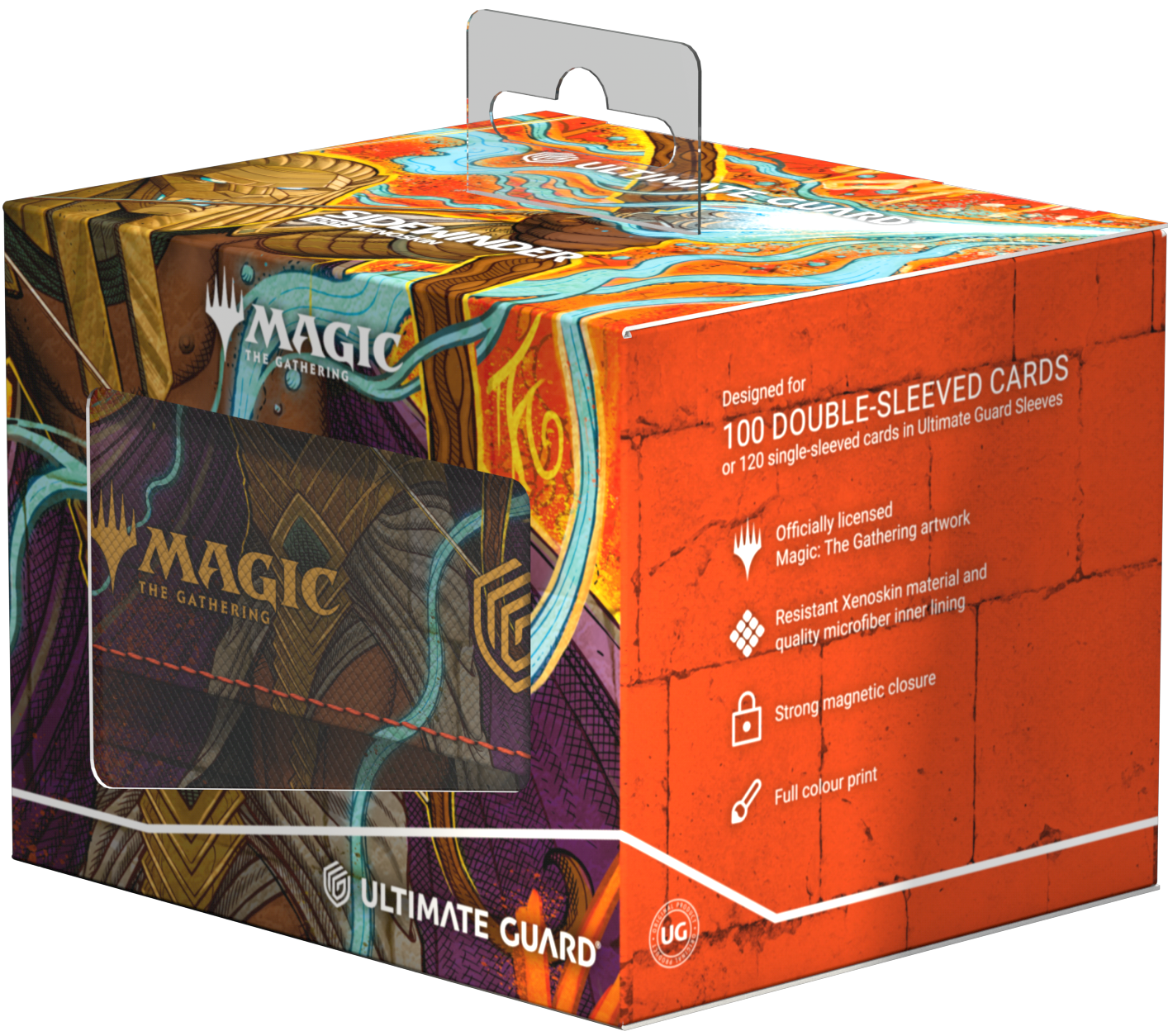 UG DECK CASE SIDEWINDER 100+ XENOSKIN MTG AETHERDRIFT V3