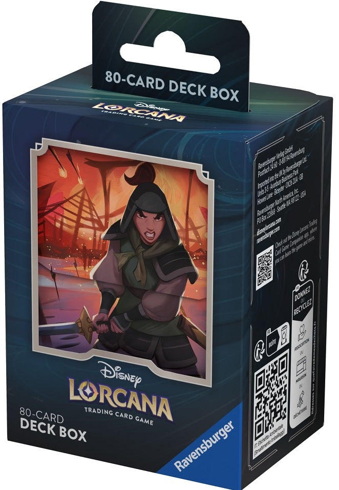DISNEY LORCANA DECK BOX SET
