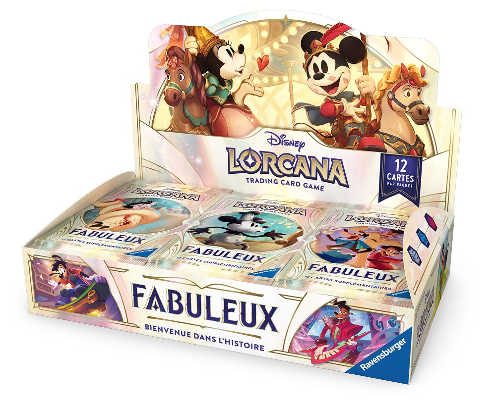 DISNEY LORCANA SET 9 FABLED **FRANÇAIS ** Booster Box