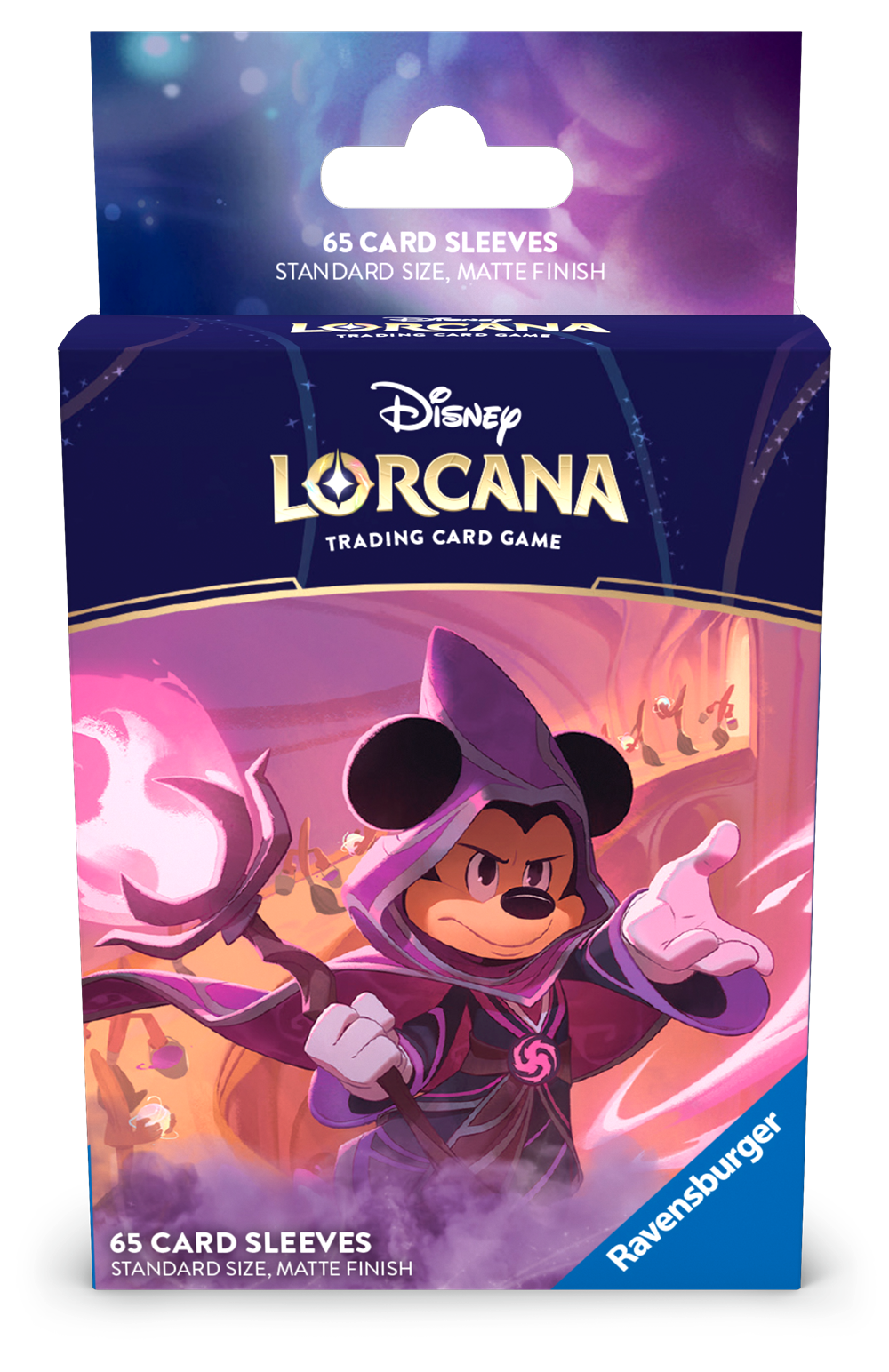 DISNEY LORCANA CARD SLEEVES SET 8 PACK A MICKEY