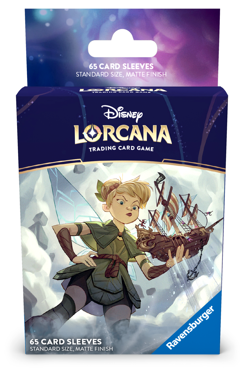 DISNEY LORCANA CARD SLEEVES SET 8 PACK B TINK