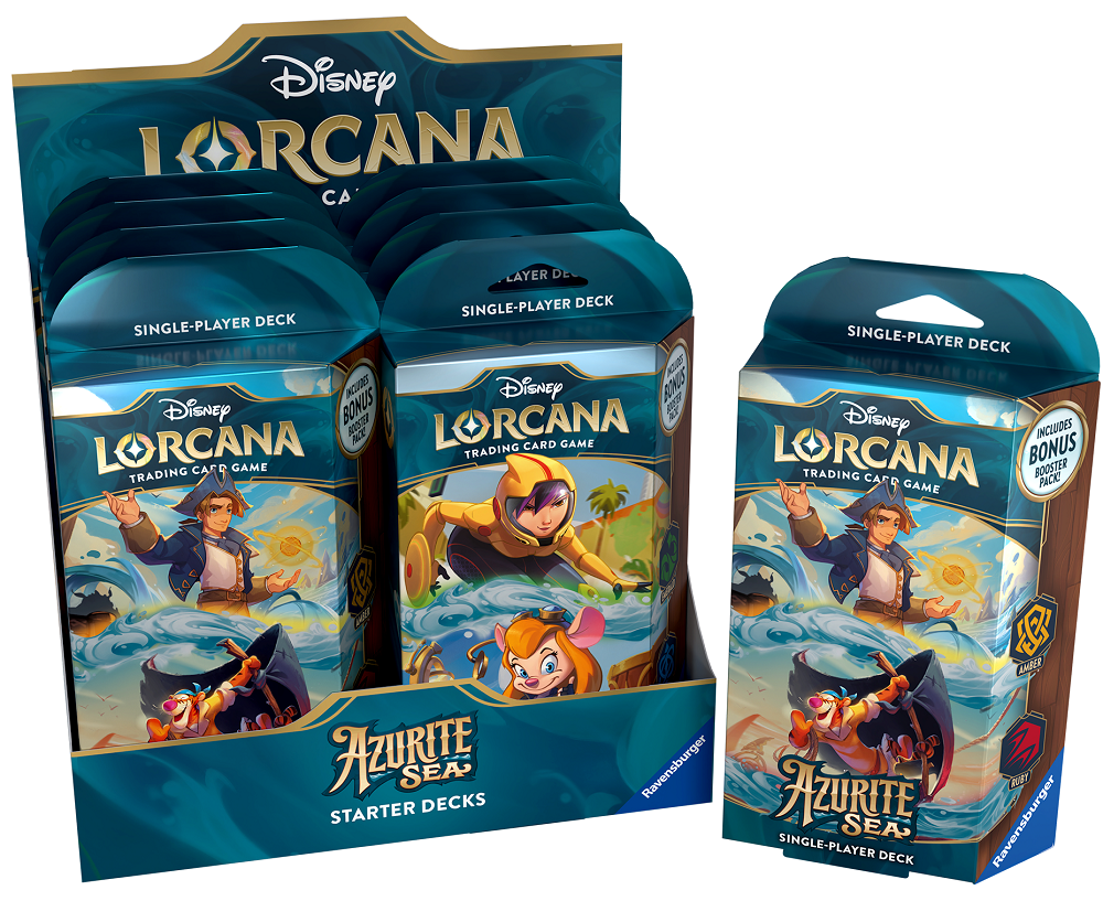 DISNEY LORCANA AZURITE SEA STARTER DISPLAY (ENGLISH) 2024-11-15