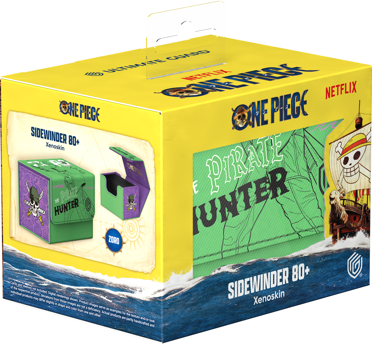 UG DECK CASE SIDEWINDER 80+ XENOSKIN ONE PIECE - ZORO