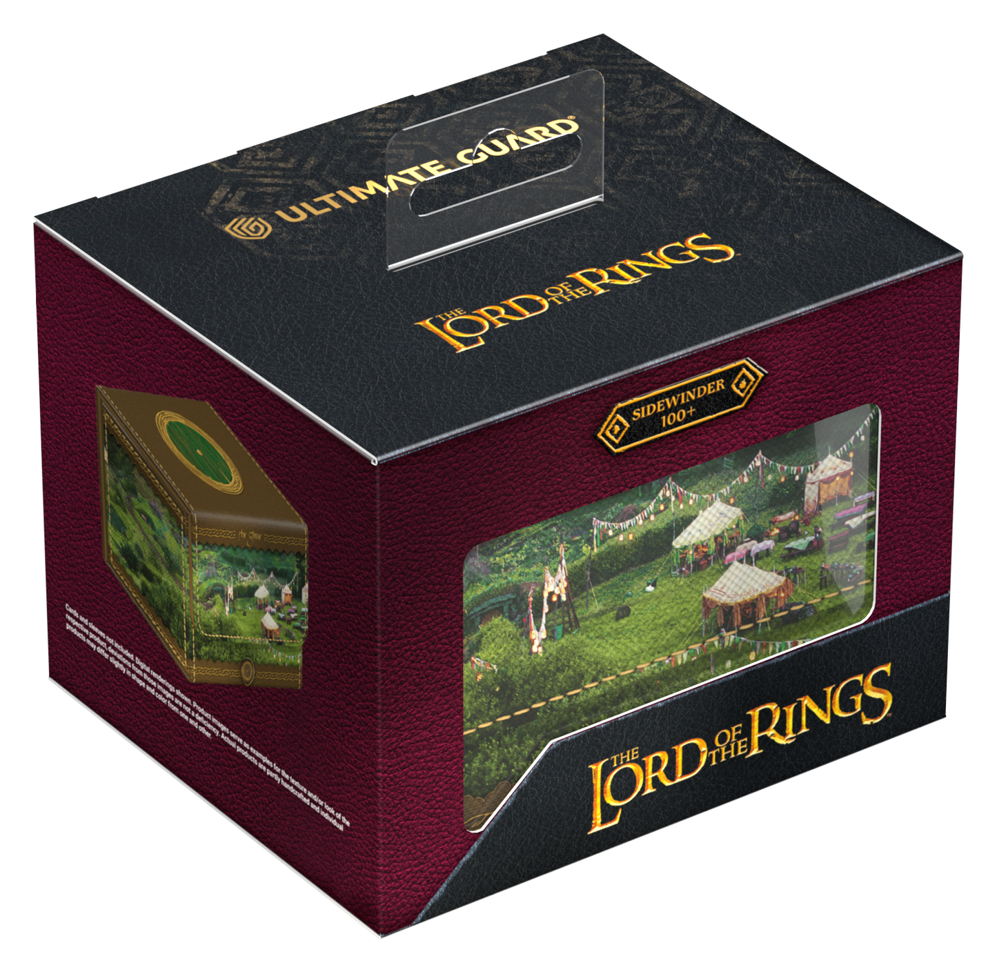 UG DECK CASE SIDEWINDER 100+ XENOSKIN LOTR PLACES OF MIDDLE EARTH - THE SHIRE