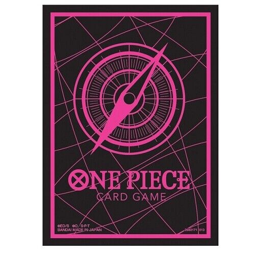 One Piece Card Game: Vol.6 Official Sleeves (Pink/ Black)