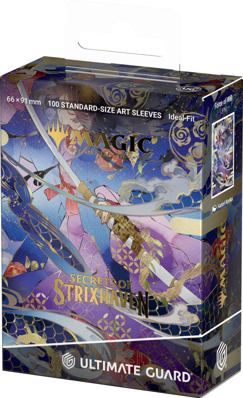 UG ART SLEEVES MTG SECRETS OF STRIXHAVEN - BLUE MYTHIC 1