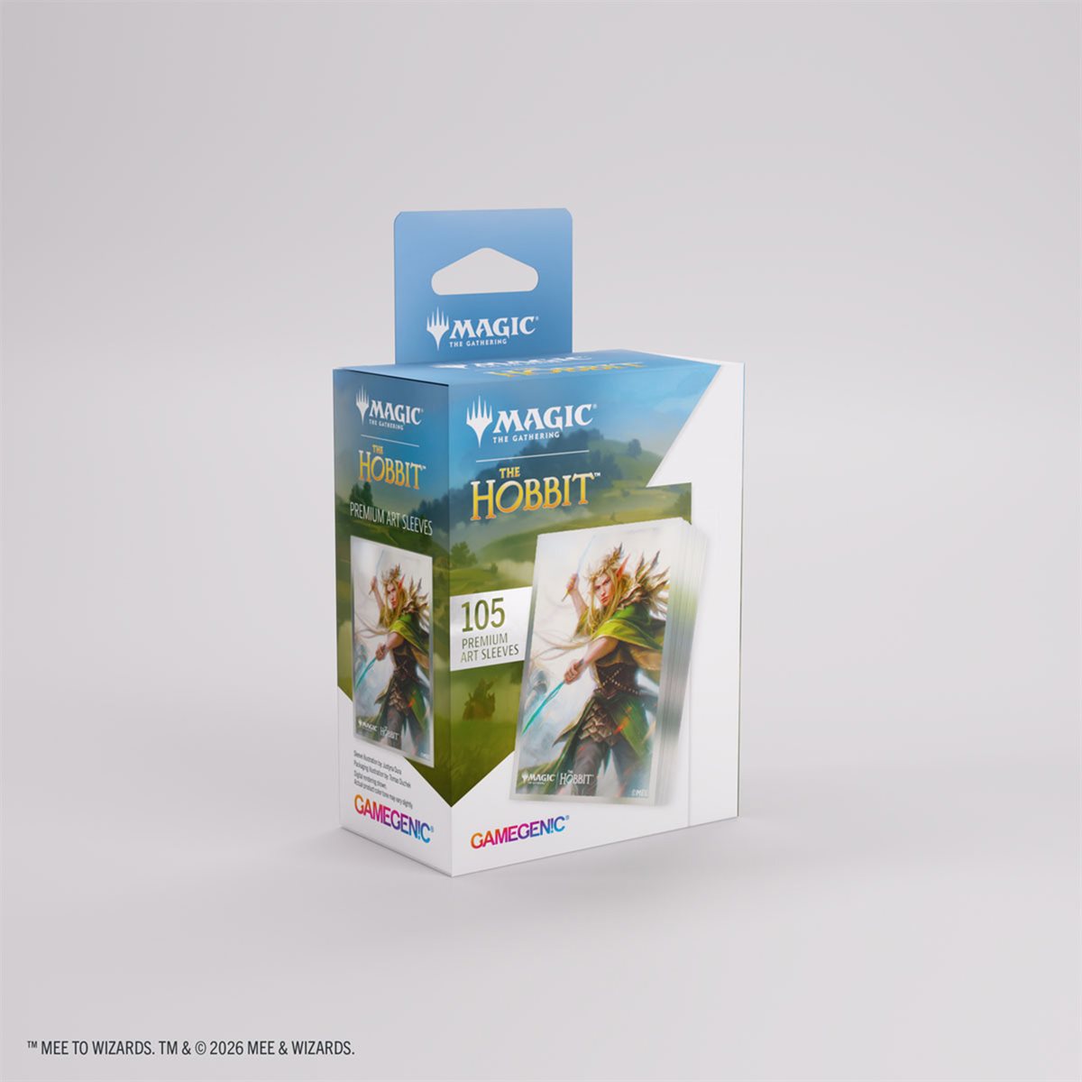 Sleeves: Magic: The Gathering - The Hobbit: Premium Art Sleeves : Elf 1