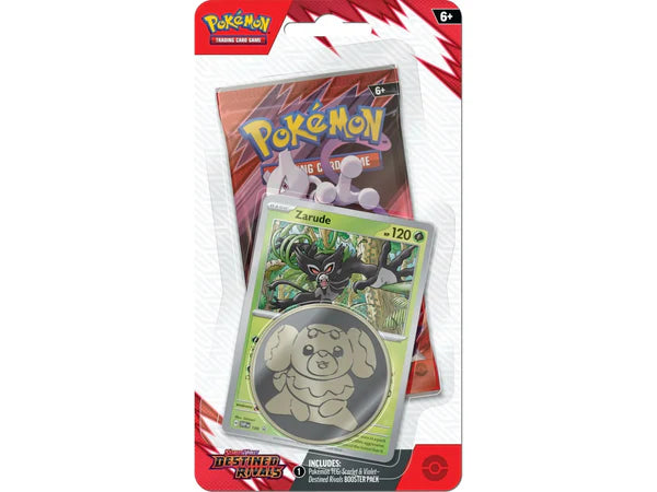 Pokemon SV10 Destined Rivals Checklane Blister (Zarude)