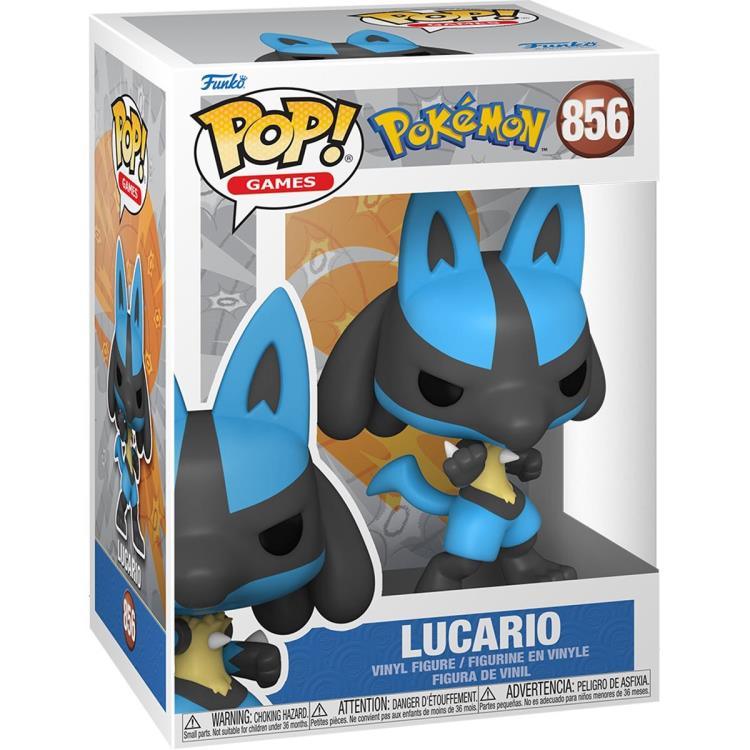 POP! GAMES POKEMON S9 - LUCARIO - La Boîte Mystère ( The Mystery Box)