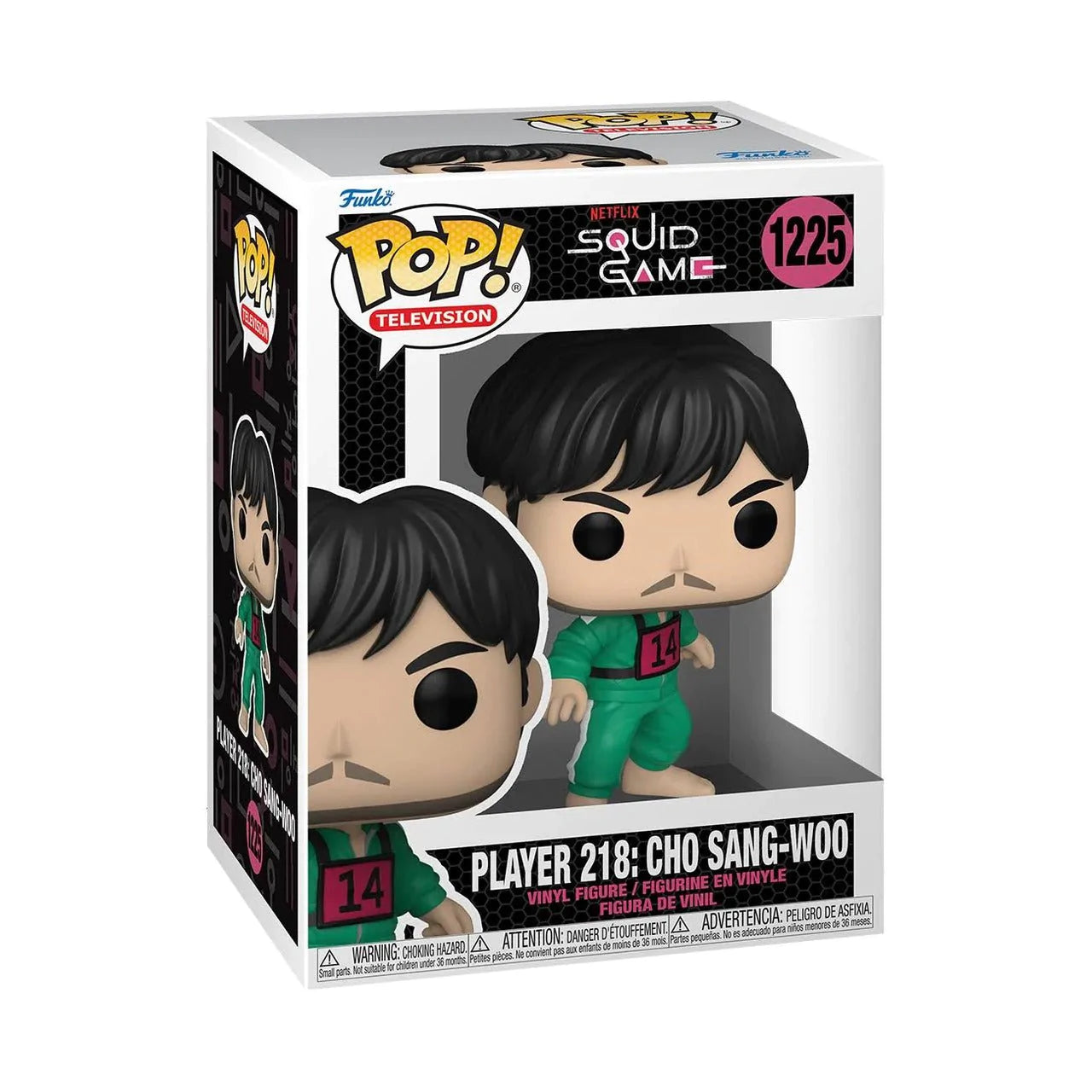 POP! TV SQUID GAME - PLAYER 218 CHO SANGWOO - La Boîte Mystère ( The Mystery Box)