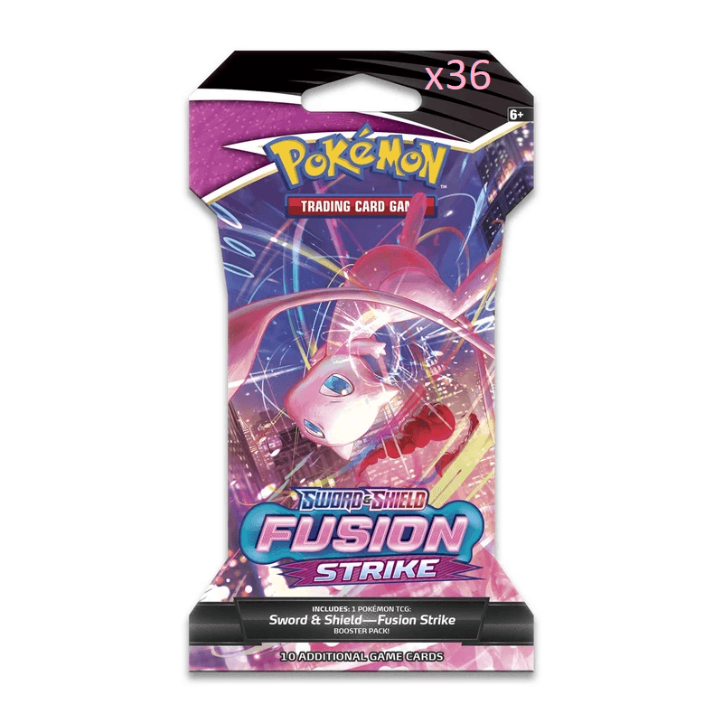 Sword & Shield: Fusion Strike - Sleeved Booster Pack x36 - La Boîte Mystère ( The Mystery Box)
