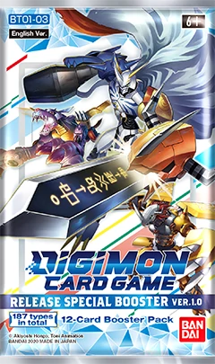 Digimon release special booster ver 1.0 booster - La Boîte Mystère ( The Mystery Box)