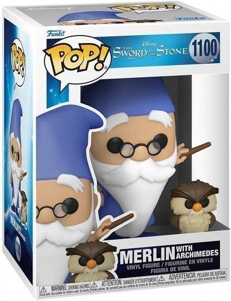 POP! AND BUDDY THE SWORD I/T STONE - MERLIN W/ARCH - La Boîte Mystère ( The Mystery Box)