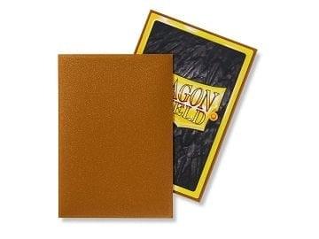 La Boîte Mystère ( The mystery Box) DRAGON SHIELD SLEEVES JAPANESE MATTE GOLD 60CT