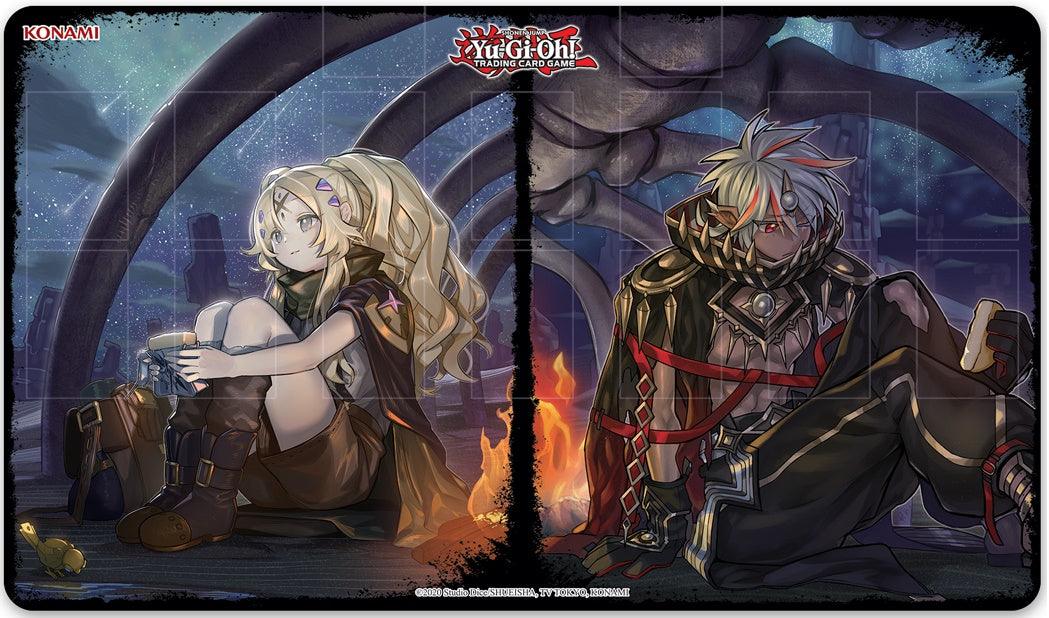 YGO ALBAZ ECCLESIA TRI-BRIGADE GAME MAT - La Boîte Mystère ( The Mystery Box)