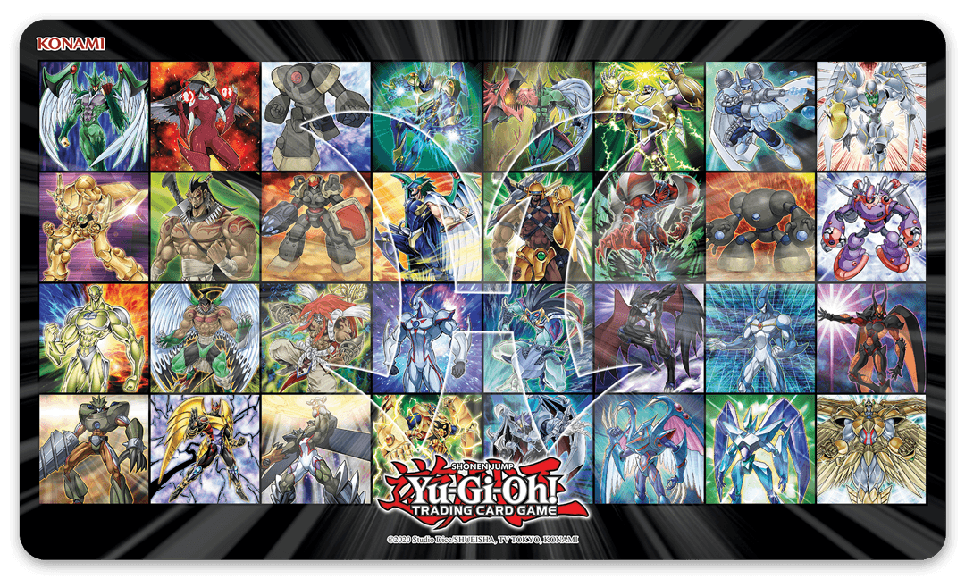 YGO ELEMENTAL HERO GAME MAT - La Boîte Mystère ( The Mystery Box)