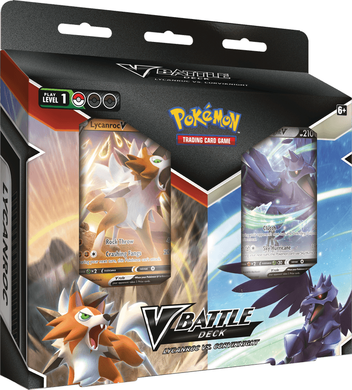 POKEMON V BATTLE DECK LYCANROC VS CORVIKNIGHT - La Boîte Mystère ( The Mystery Box)