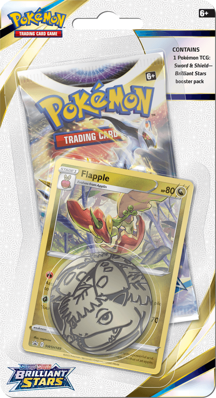 POKEMON SWSH9 BRILLIANT STARS CHECKLANE BLISTR- Flapple 2022-02-25 - La Boîte Mystère ( The Mystery Box)