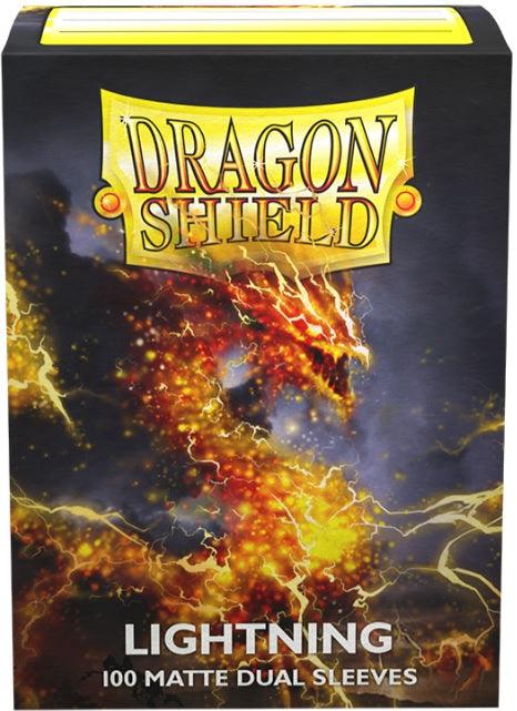 DRAGON SHIELD SLEEVES DUAL MATTE LIGHTNING - La Boîte Mystère ( The Mystery Box)