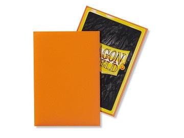 DRAGON SHIELD SLEEVES JAPANESE MATTE ORANGE 60CT - La Boîte Mystère ( The Mystery Box)