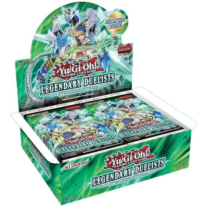 Yu-Gi-Oh! Yugioh Sealed YU-GI-OH! LEGENDARY DUELISTS: SYNCHRO STORM BOOSTER BOX