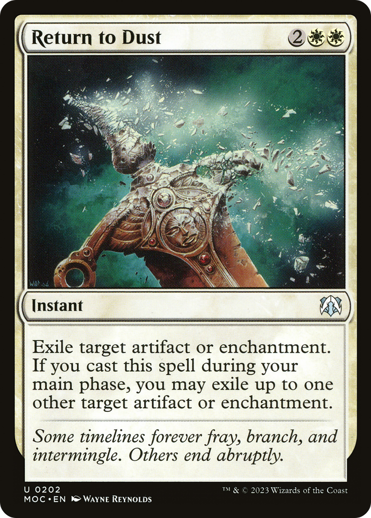 Return to Dust [March of the Machine Commander]