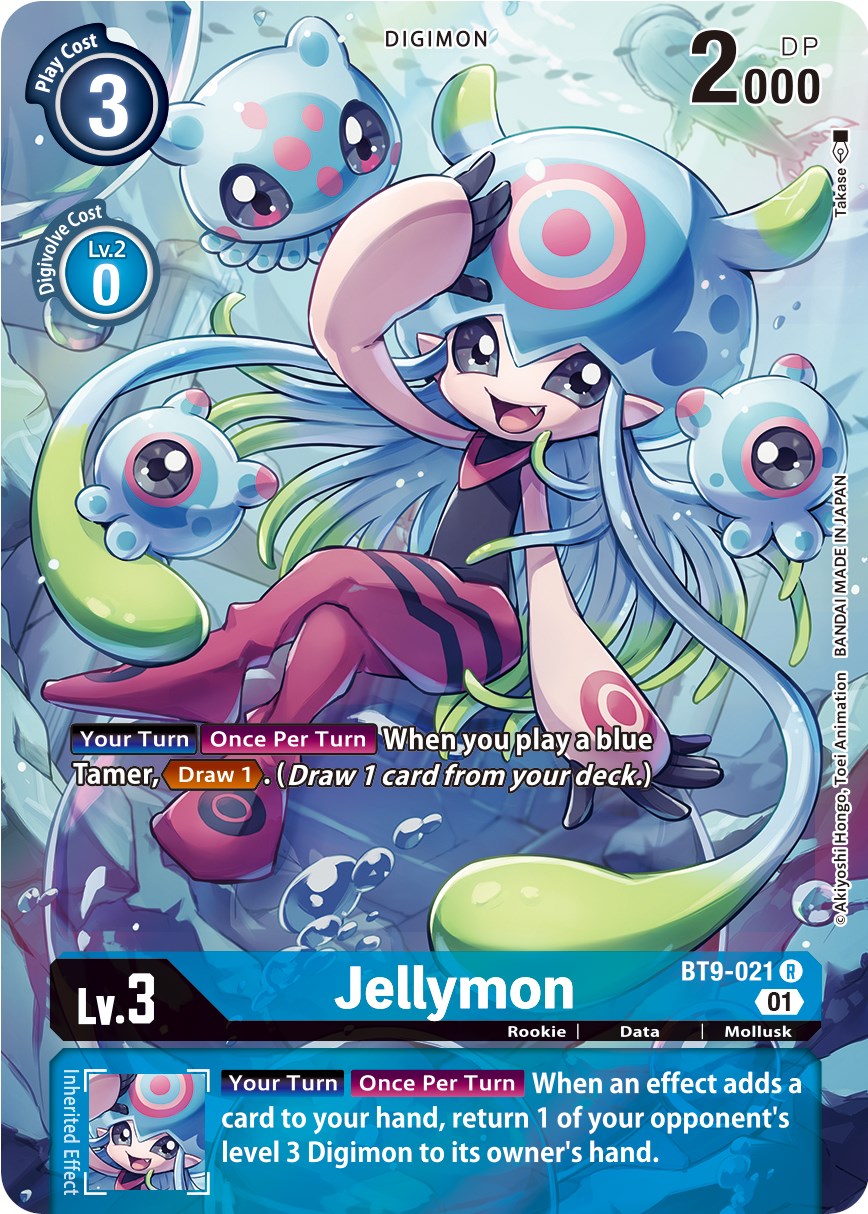 Jellymon [BT9-021] (Alternative Art) [X Record]