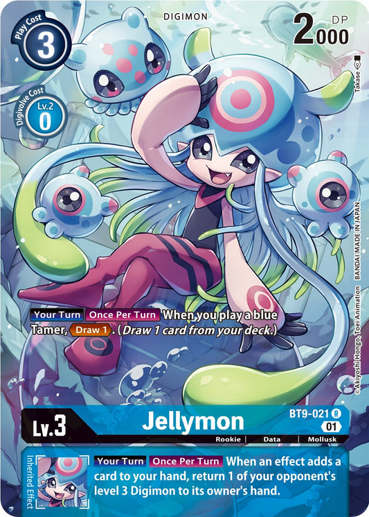 Jellymon [BT9-021] (Alternative Art) [X Record]