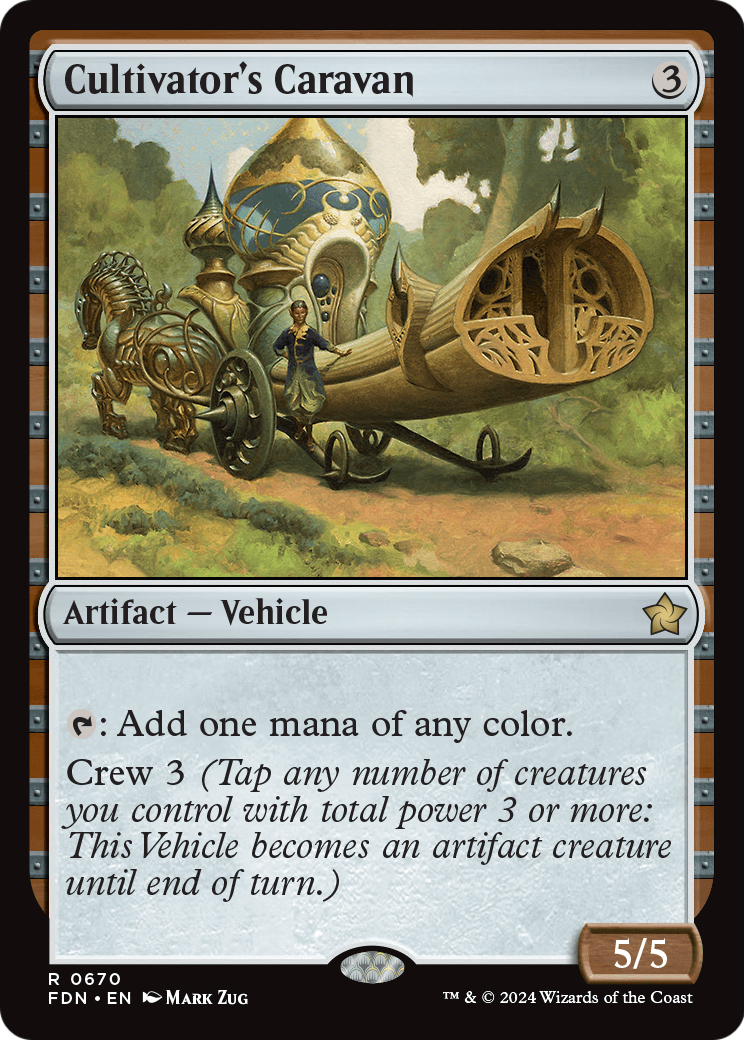 Cultivator's Caravan [Foundations]