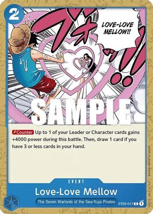Love-Love Mellow [Starter Deck: The Seven Warlords of The Sea]